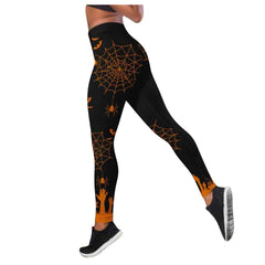 Halloween Black Skull Trousers Sleeveless Top Digital Printing Casual Suit Home Clothes