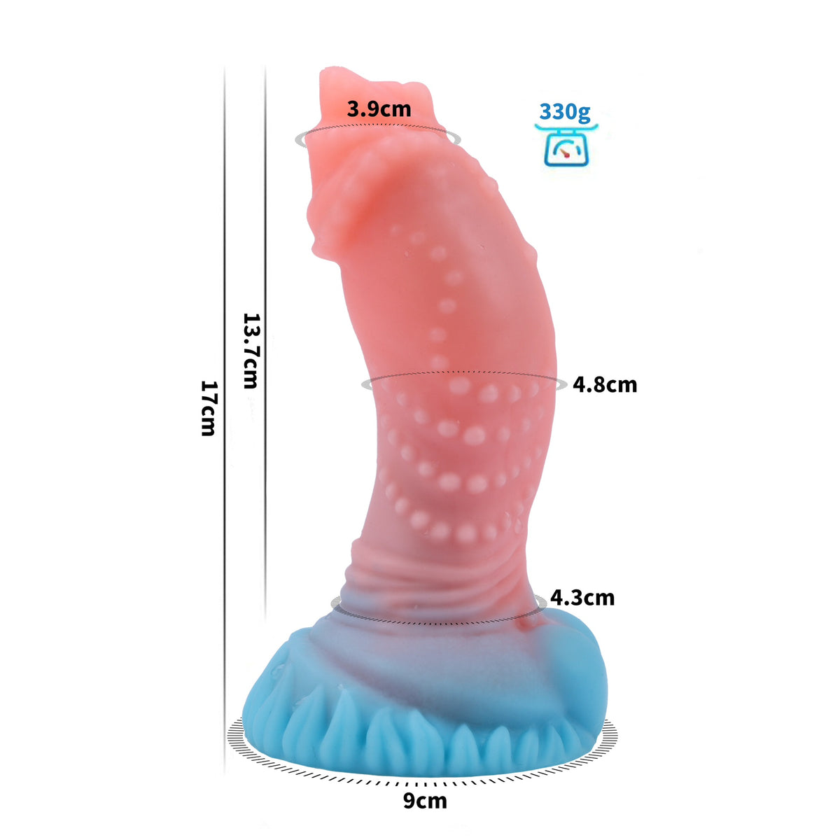 Liquid Silicone Dildo And Anal Dilator Toy