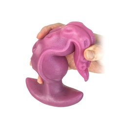 Gradient-Colored Squid-Shaped Masturbation Device (Adult Product)