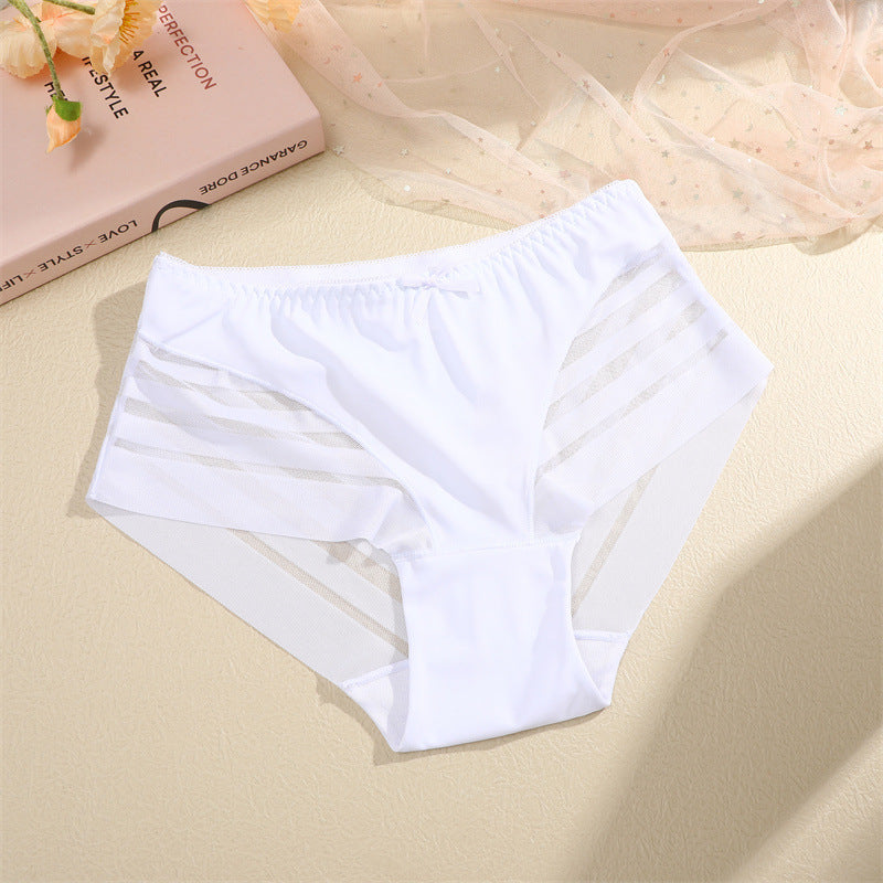 Breathable And Comfortable Mid-Waist Hip-Wrapped Briefs