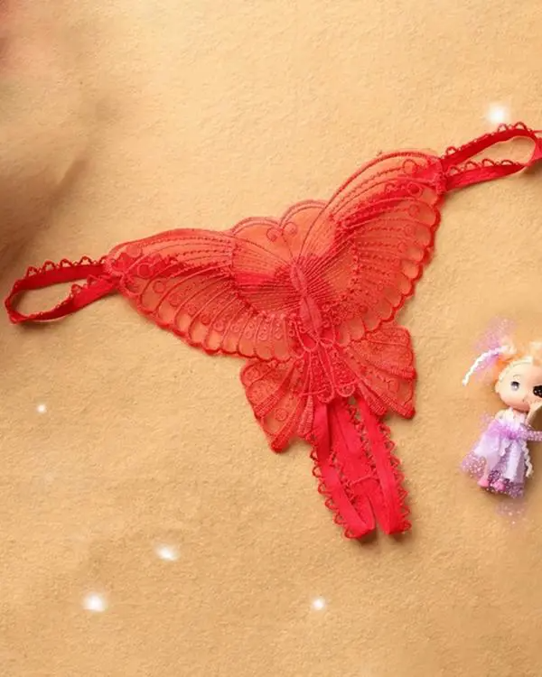 Butterfly Pattern Lace Panty