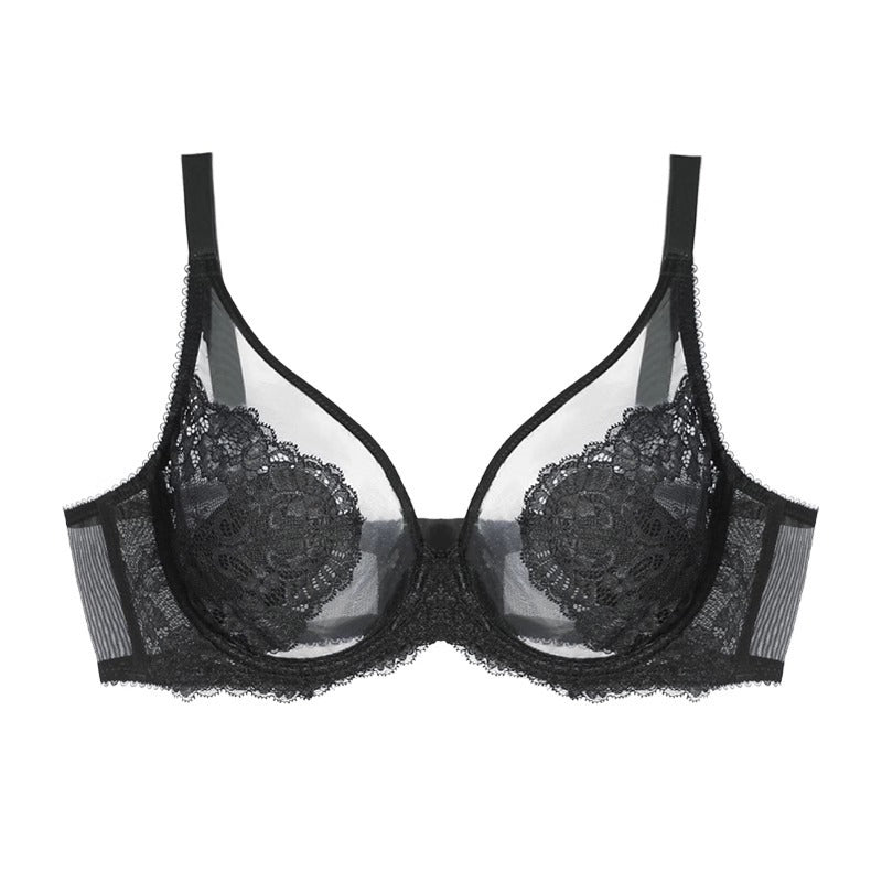 Thin Push-Up Full Cup Anti-Sagging Ultra-Thin Bra Set