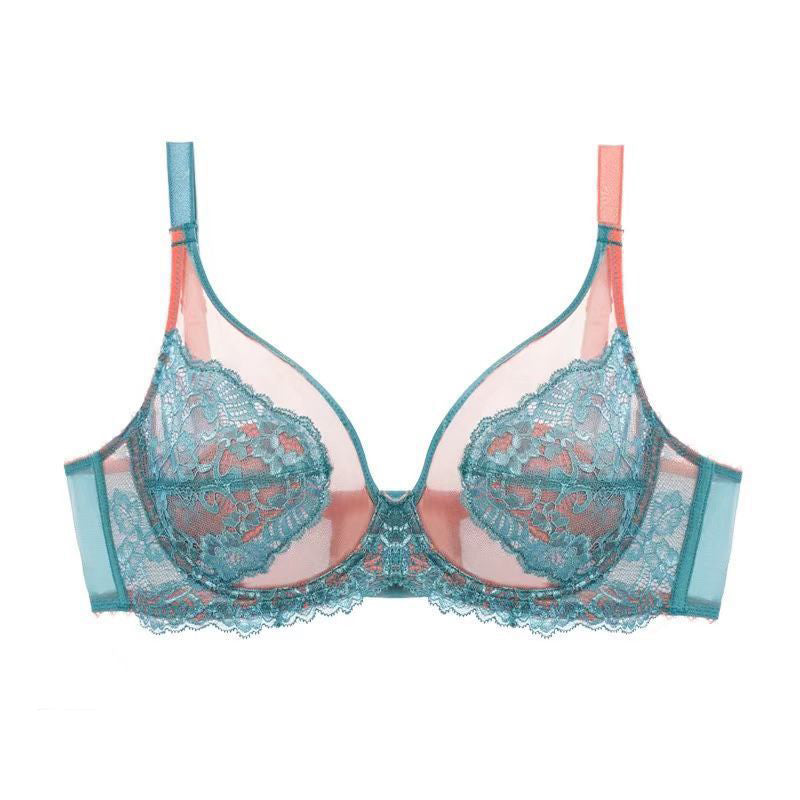 Thin Push-Up Full Cup Anti-Sagging Ultra-Thin Bra Set