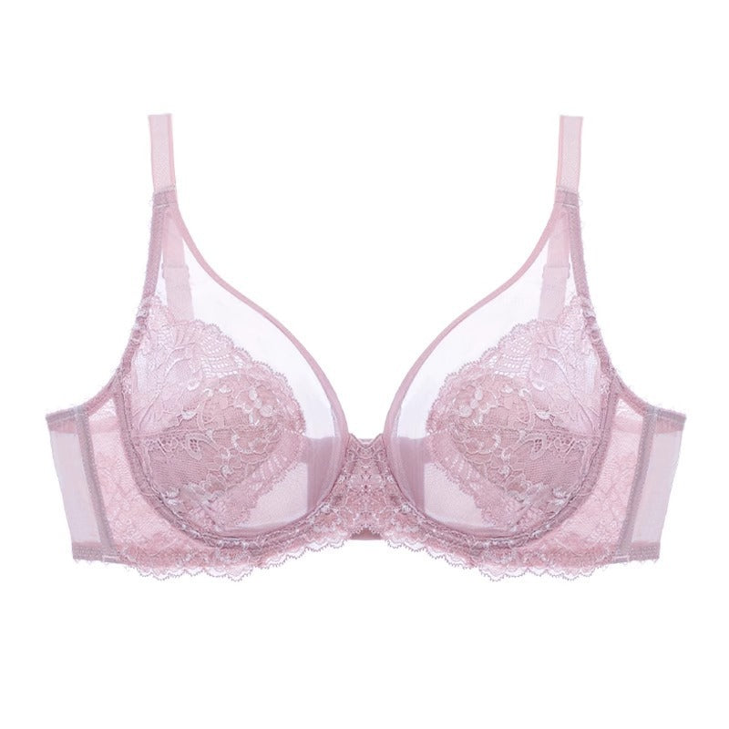 Thin Push-Up Full Cup Anti-Sagging Ultra-Thin Bra Set